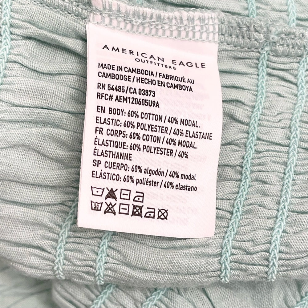 American Eagle Outfitters Smocked Tank Top - Picture 7 of 8